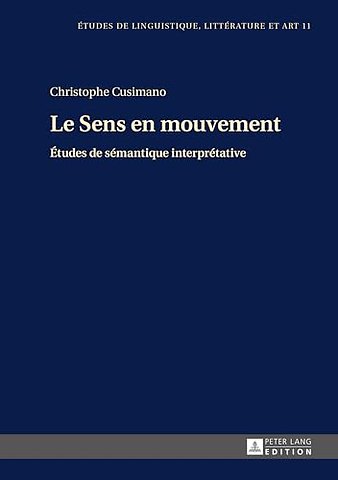 Le Sens En Mouvement