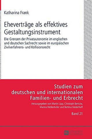 Ehevertraege als effektives Gestaltungsinstrument