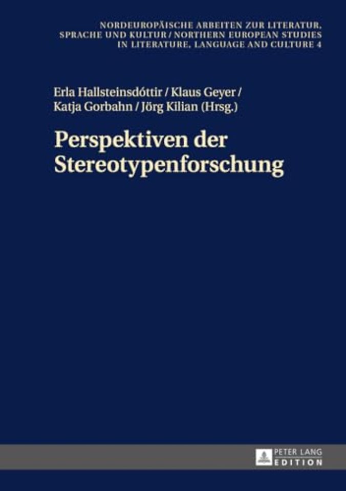 Perspektiven Der Stereotypenforschung