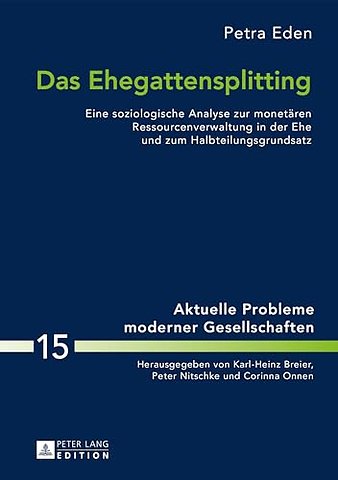 Das Ehegattensplitting