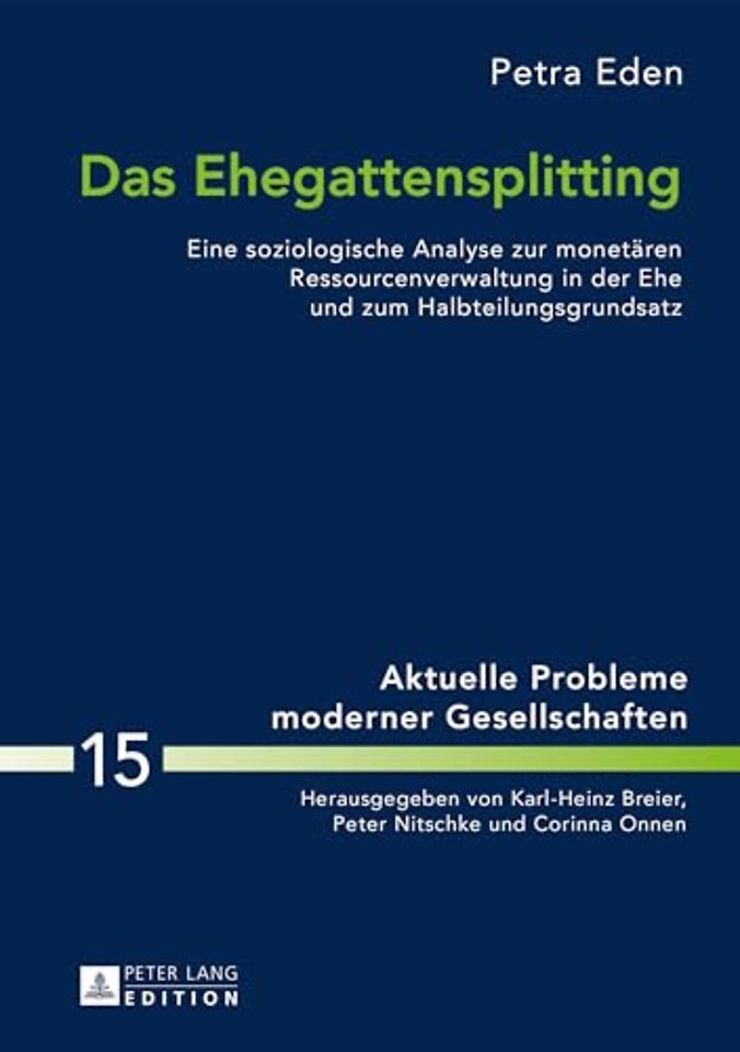 Das Ehegattensplitting
