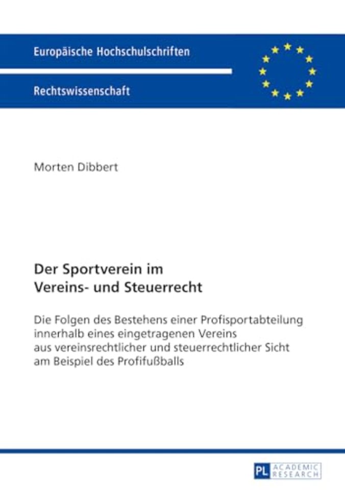 Der Sportverein im Vereins- und Steuerrecht