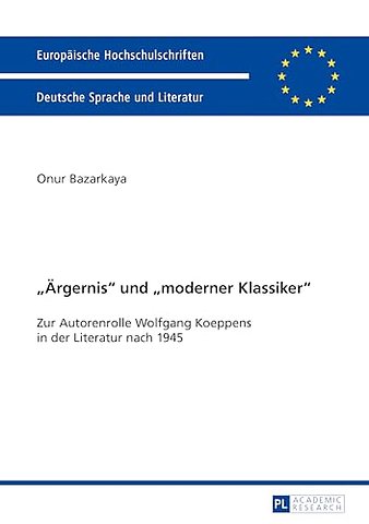 "argernis" Und "moderner Klassiker"