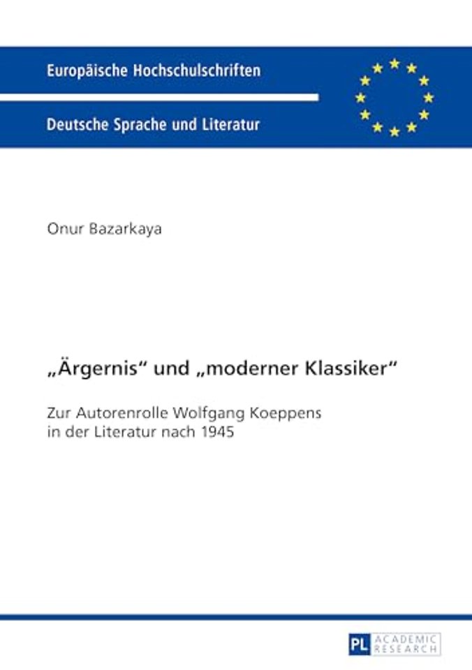"argernis" Und "moderner Klassiker"
