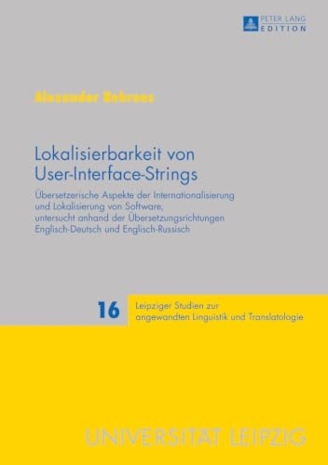 Lokalisierbarkeit von User-Interface-Strings