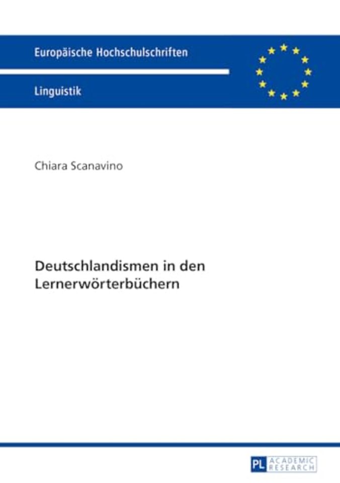 Deutschlandismen in den Lernerwoerterbuechern