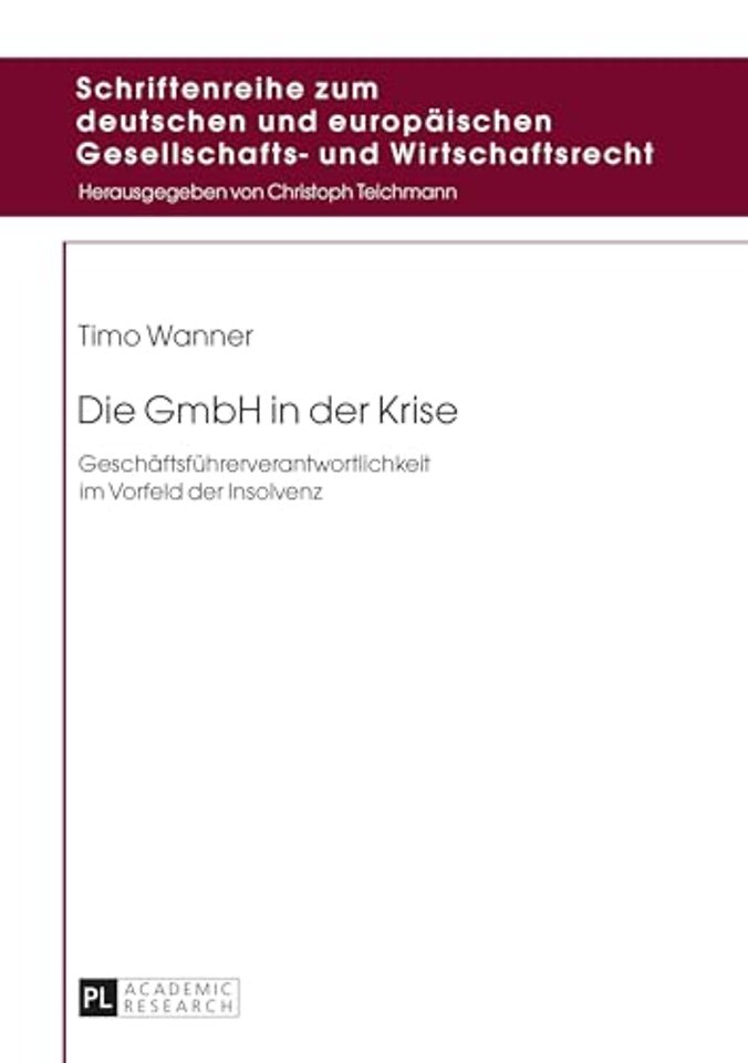 Die GmbH in der Krise