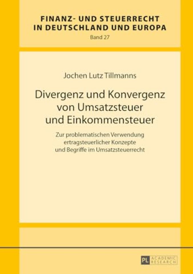 Divergenz Und Konvergenz Von Umsatzsteuer Und Einkommensteuer