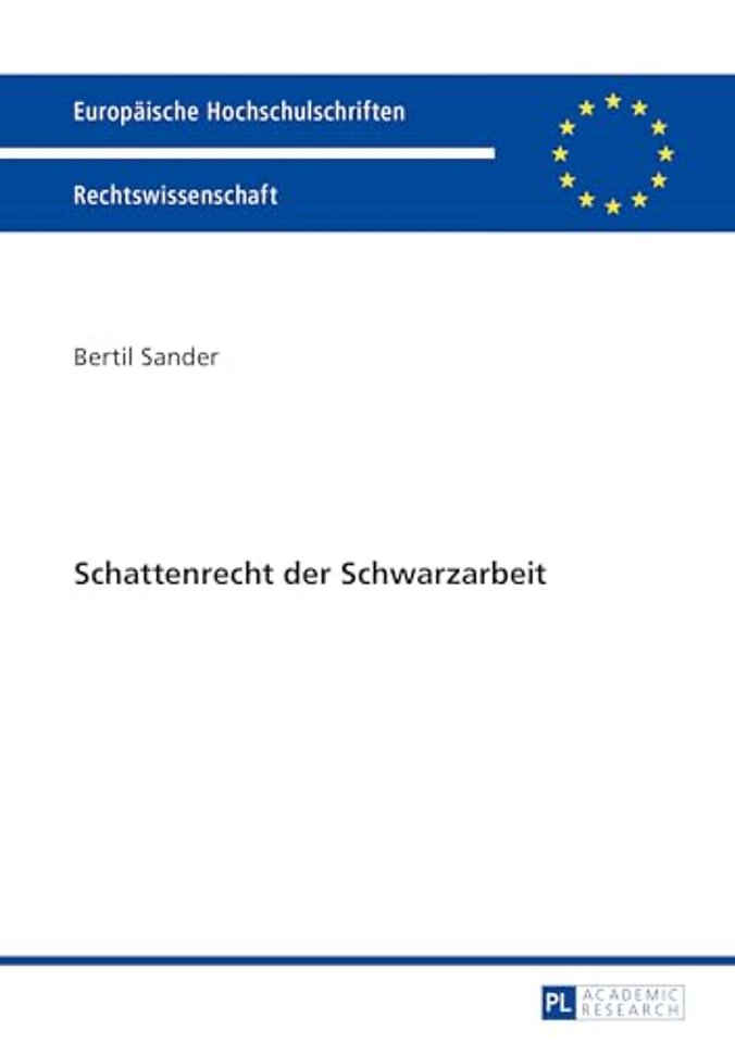 Schattenrecht Der Schwarzarbeit
