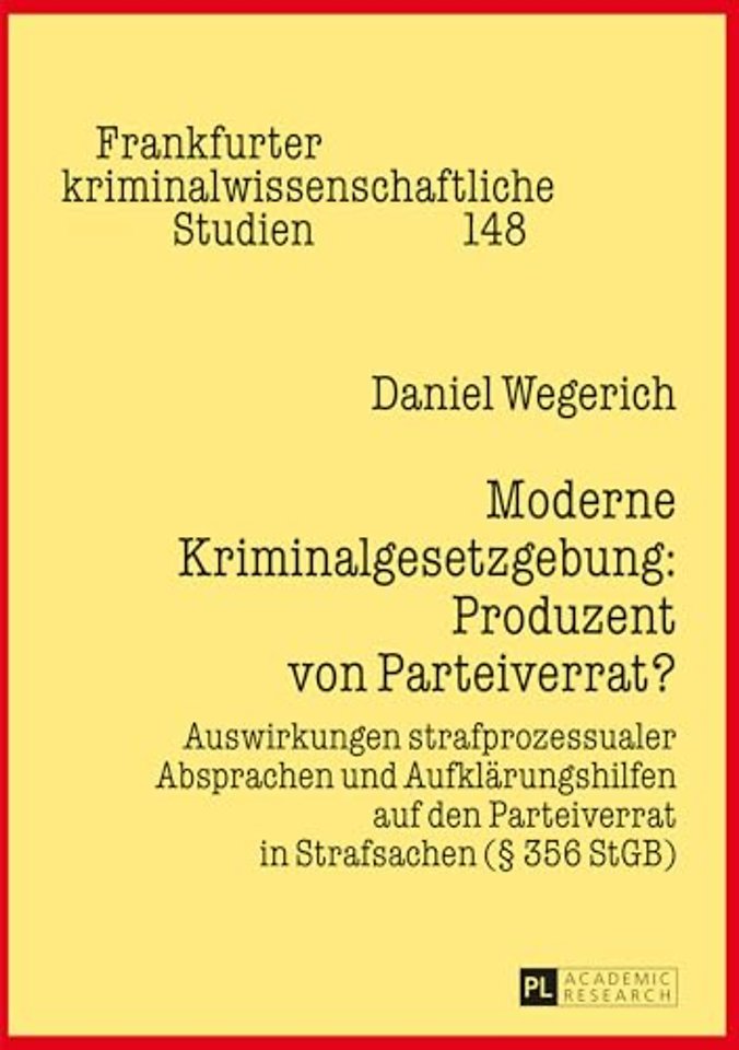 Moderne Kriminalgesetzgebung
