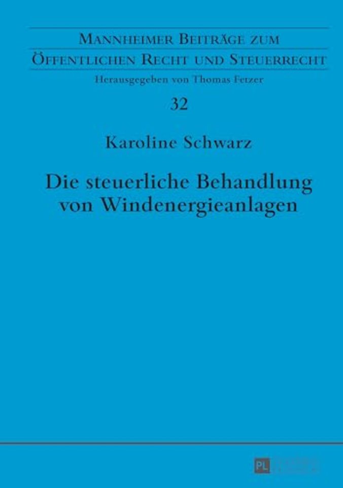 Die Steuerliche Behandlung Von Windenergieanlagen