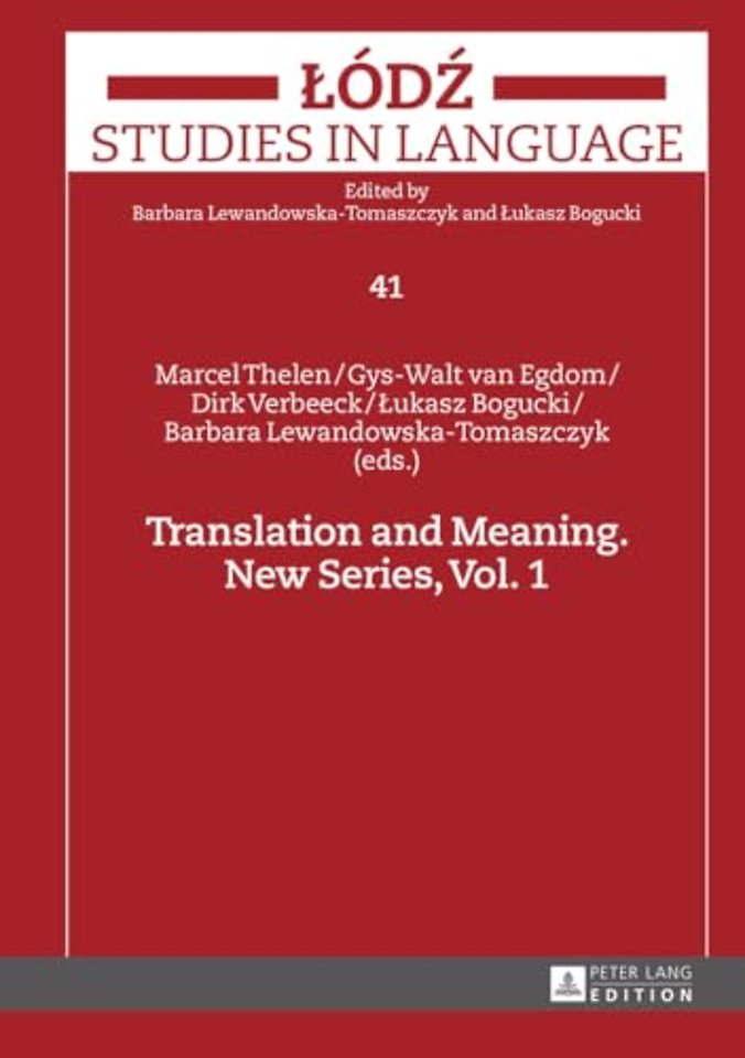Translation and Meaning