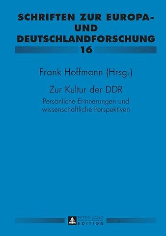 Zur Kultur der DDR
