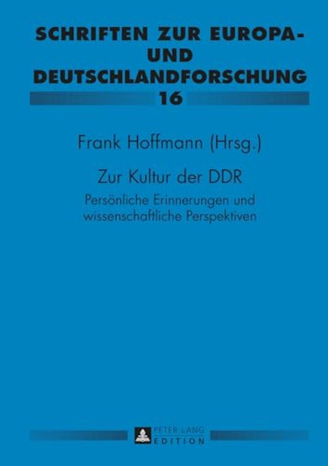 Zur Kultur der DDR