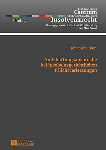 Amtshaftungsansprueche Bei Insolvenzgerichtlichen Pflichtverletzungen