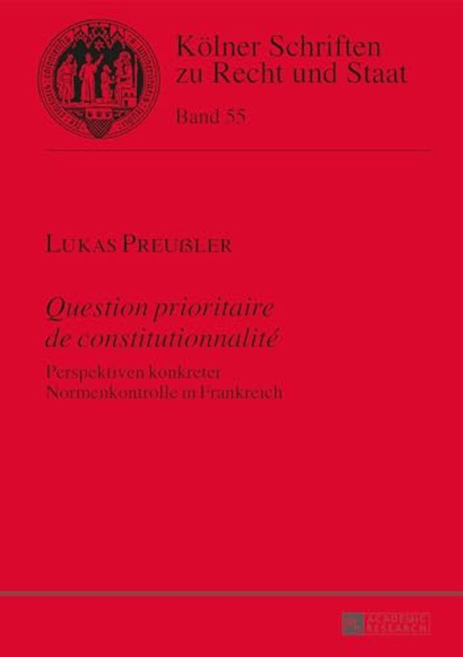 Question prioritaire de constitutionnalite