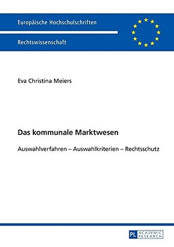 Das kommunale Marktwesen