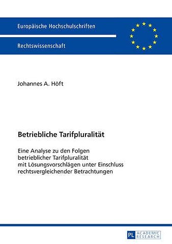 Betriebliche Tarifpluralitaet