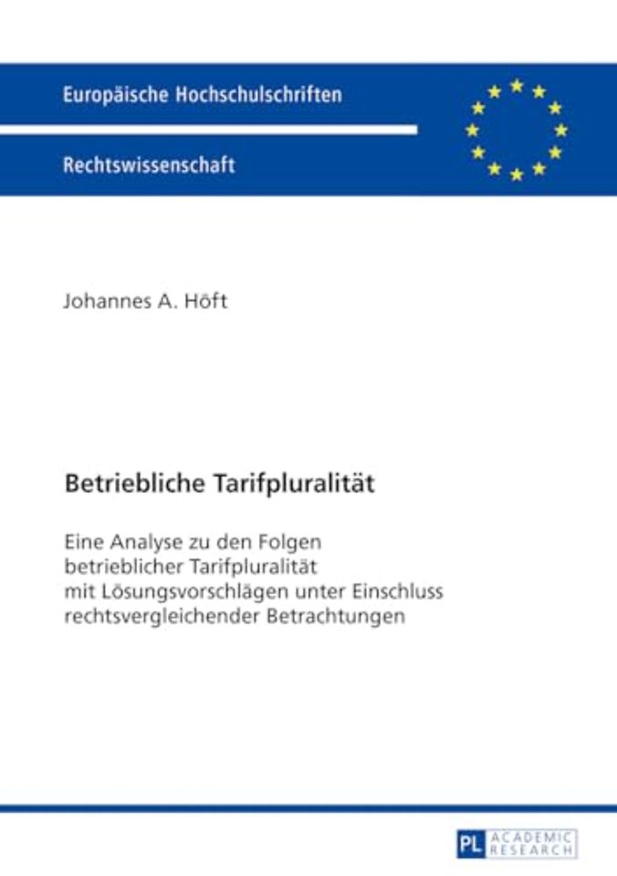Betriebliche Tarifpluralitaet