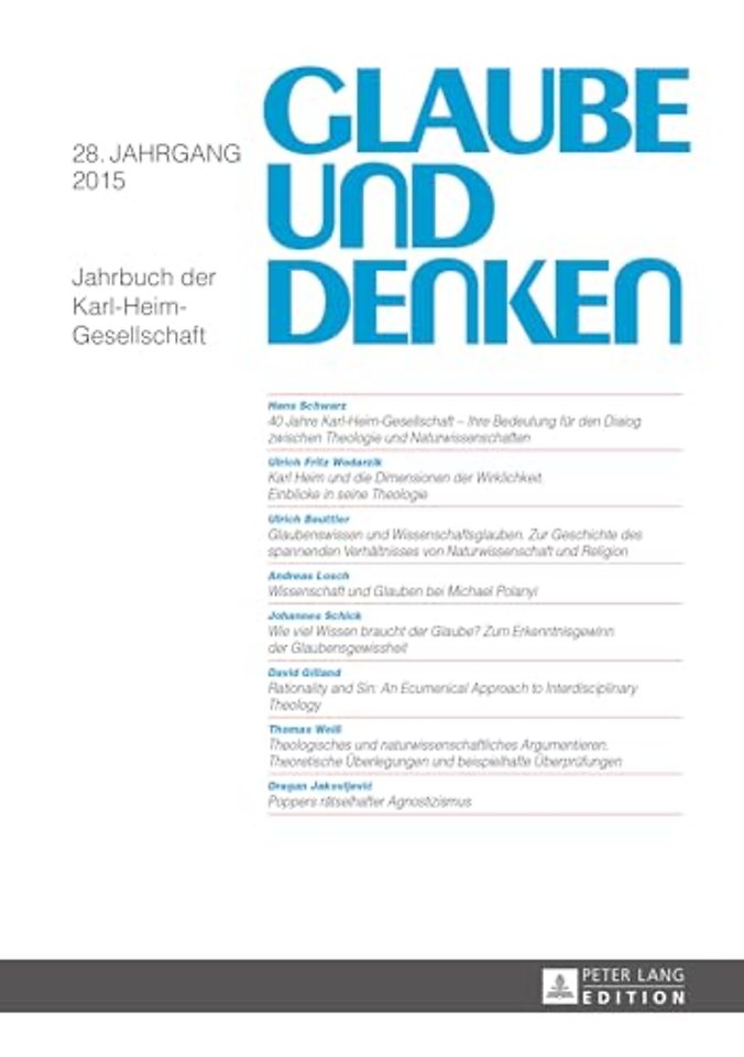 Glaube und Denken
