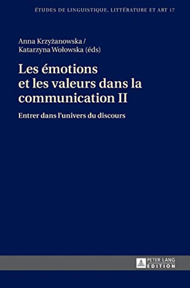 Les emotions et les valeurs dans la communication II