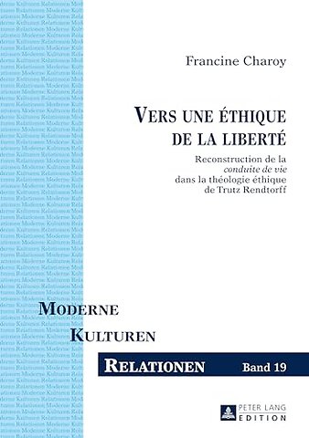 Vers Une Ethique de la Liberte