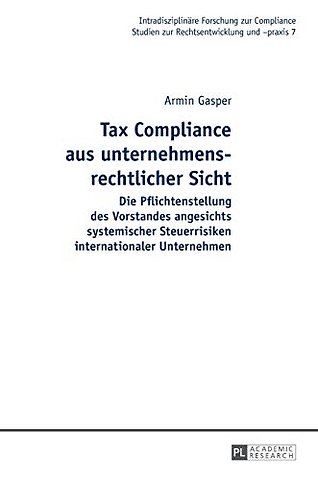 Tax Compliance aus unternehmensrechtlicher Sicht