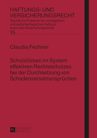 Schutzluecken im System effektiven Rechtsschutzes bei der Durchsetzung von Schadensersatzanspruechen