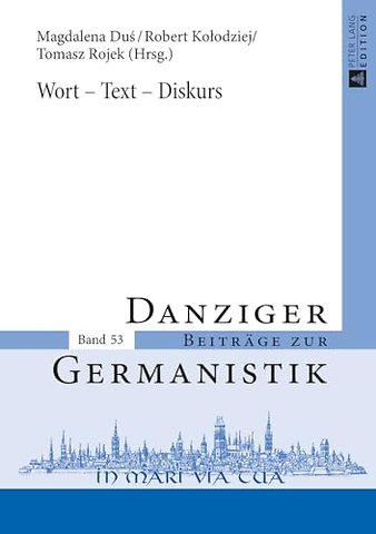 Wort - Text - Diskurs