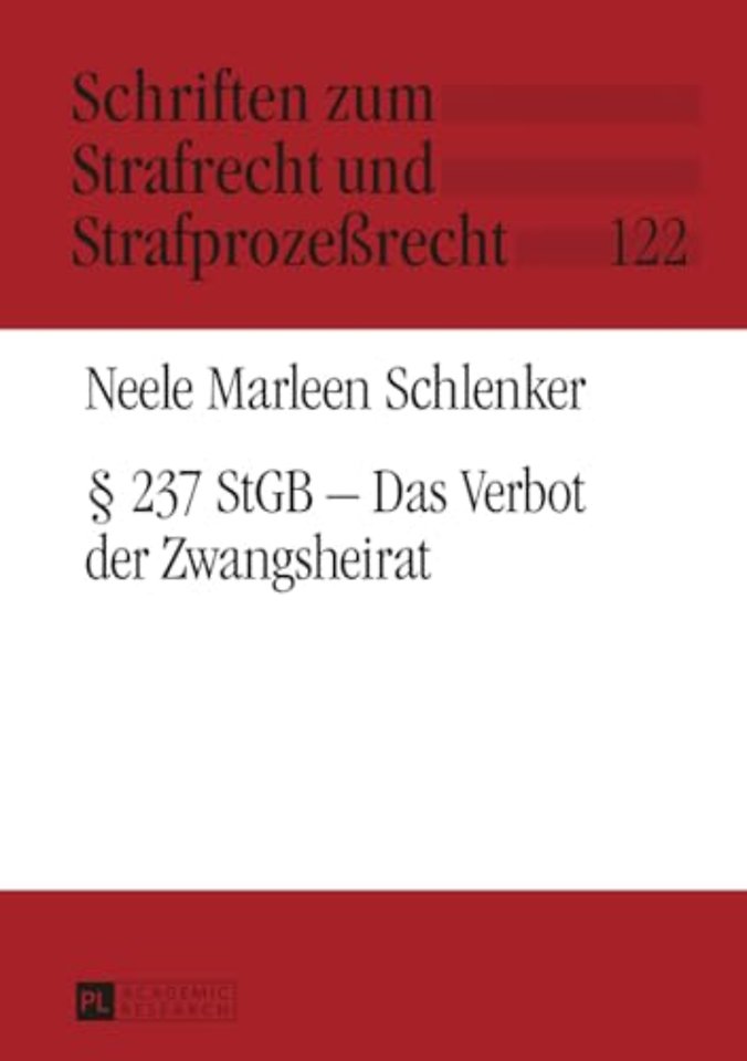 § 237 Stgb - Das Verbot Der Zwangsheirat