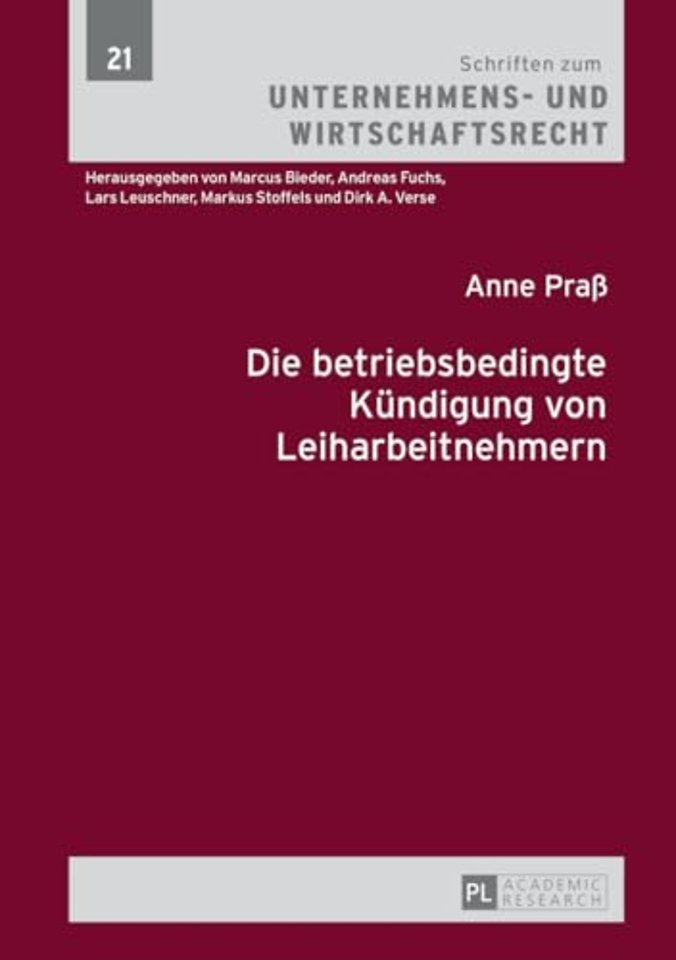 Die Betriebsbedingte Kuendigung Von Leiharbeitnehmern