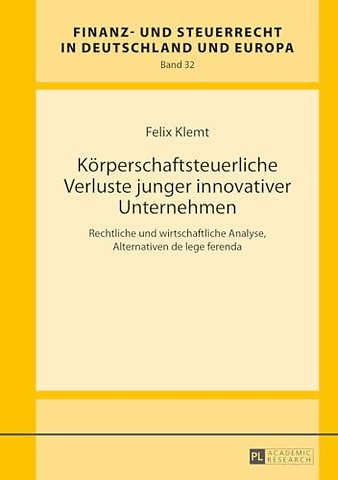 Koerperschaftsteuerliche Verluste Junger Innovativer Unternehmen
