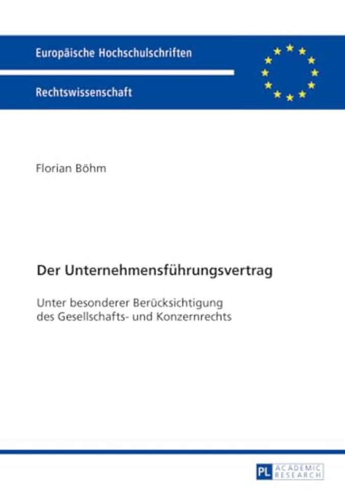 Der Unternehmensfuehrungsvertrag
