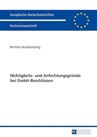 Nichtigkeits- und Anfechtungsgruende bei GmbH-Beschluessen