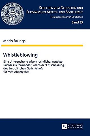 Whistleblowing