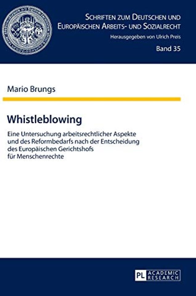 Whistleblowing