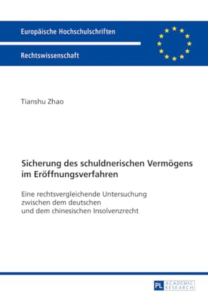 Sicherung Des Schuldnerischen Vermoegens Im Eroeffnungsverfahren