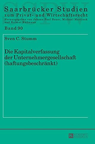 Die Kapitalverfassung der Unternehmergesellschaft (haftungsbeschraenkt)