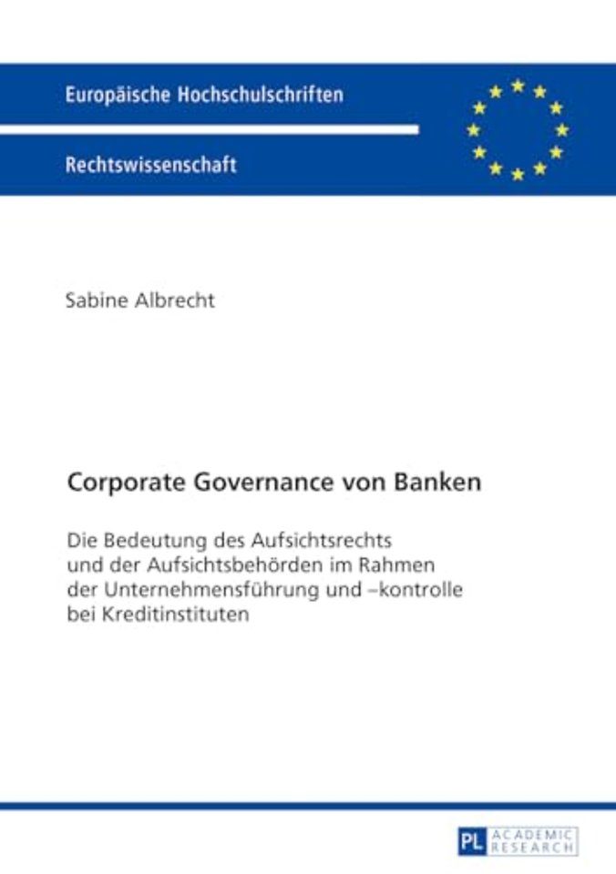 Corporate Governance von Banken