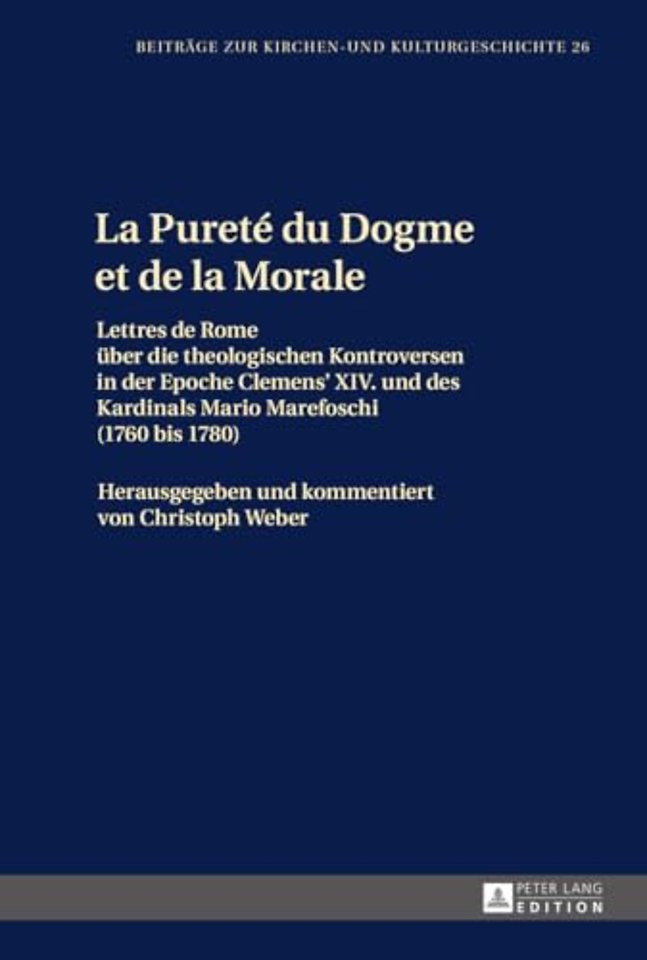 La Purete du Dogme et de la Morale