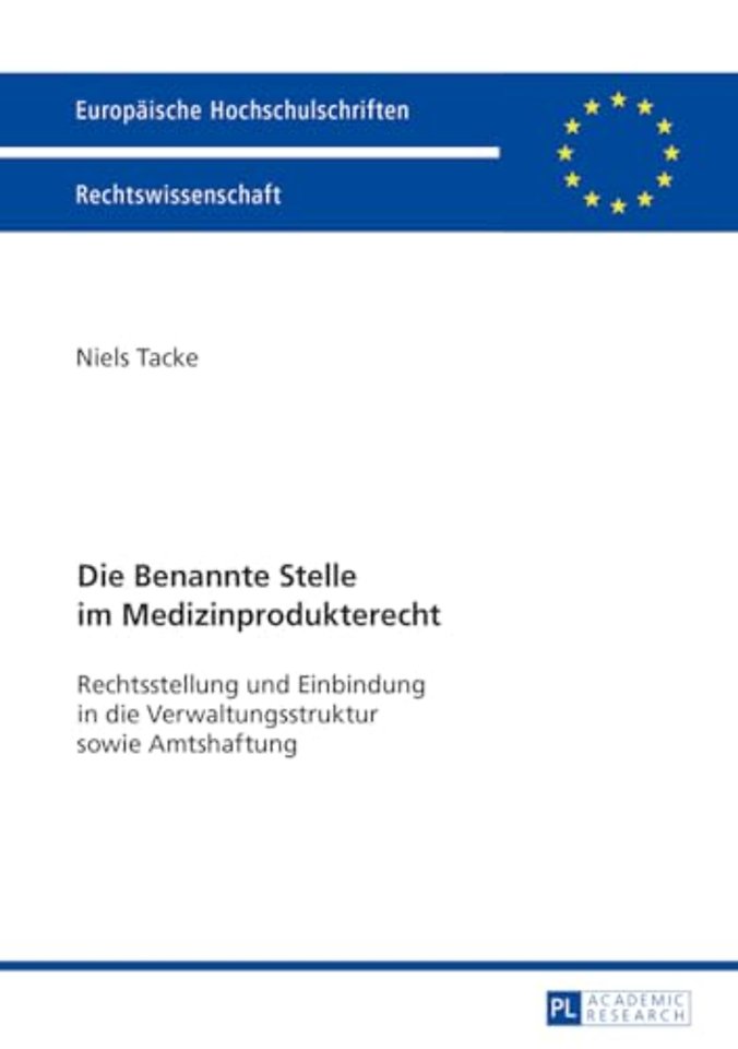 Die Benannte Stelle im Medizinprodukterecht