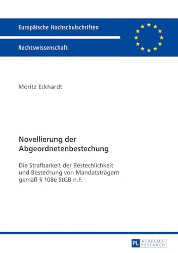 Novellierung der Abgeordnetenbestechung