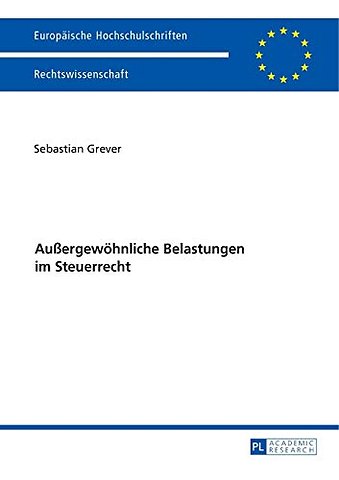 Außergewoehnliche Belastungen im Steuerrecht