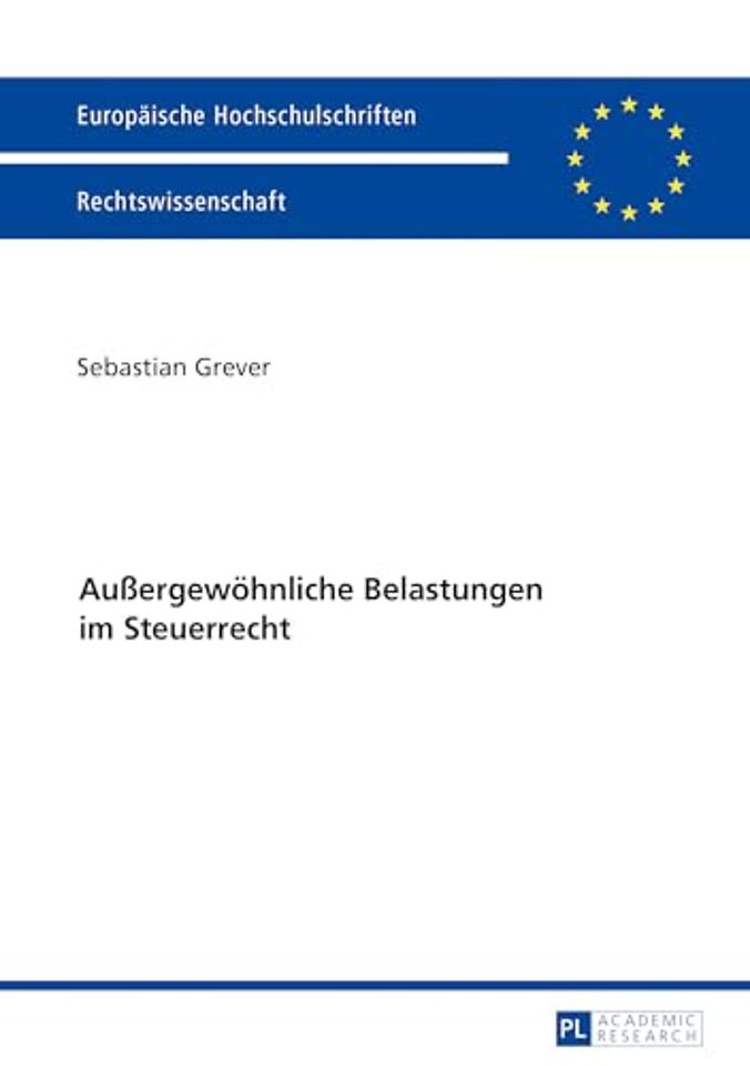 Außergewoehnliche Belastungen im Steuerrecht