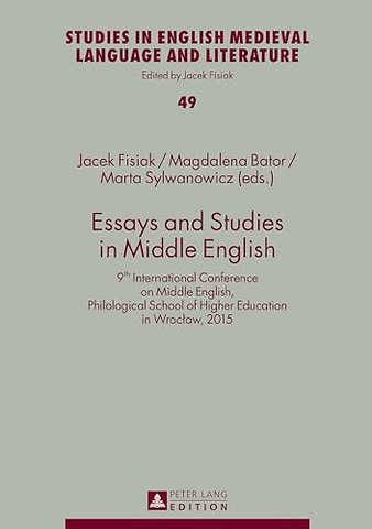 Essays and Studies in Middle English