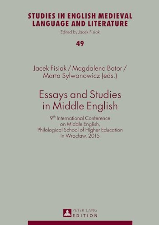 Essays and Studies in Middle English