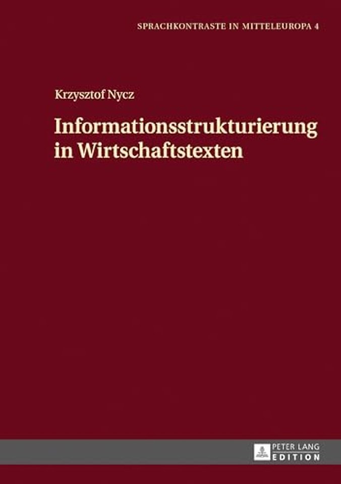 Informationsstrukturierung in Wirtschaftstexten