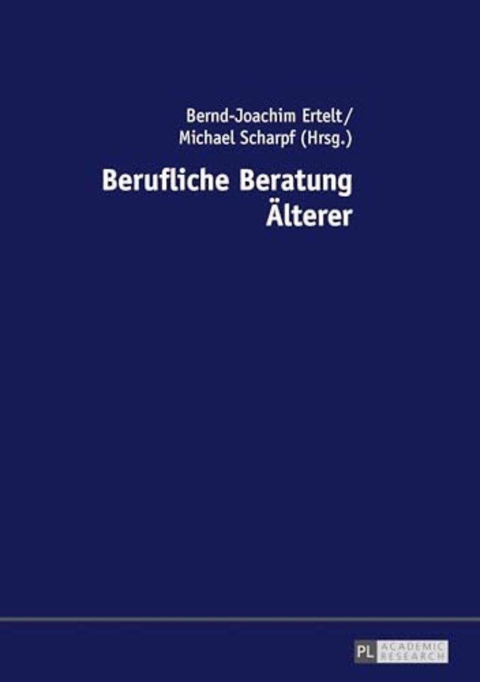 Berufliche Beratung Aelterer