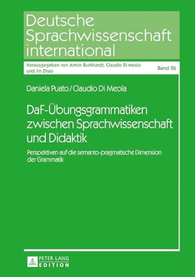 DaF-Uebungsgrammatiken zwischen Sprachwissenschaft und Didaktik