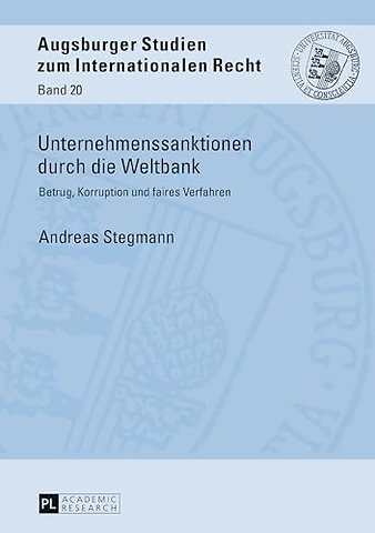 Unternehmenssanktionen durch die Weltbank